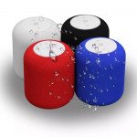 Wholesale Large Round Sound Pod Portable Bluetooth Speaker with Power Bank Feature Large8+ (Red)